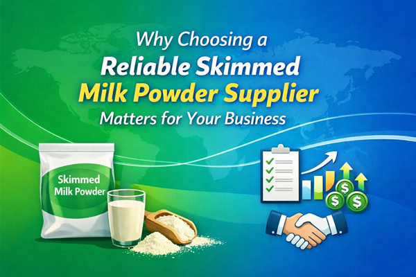 Why Choosing a Reliable Skimmed Milk Powder Supplier Matters for Your Business