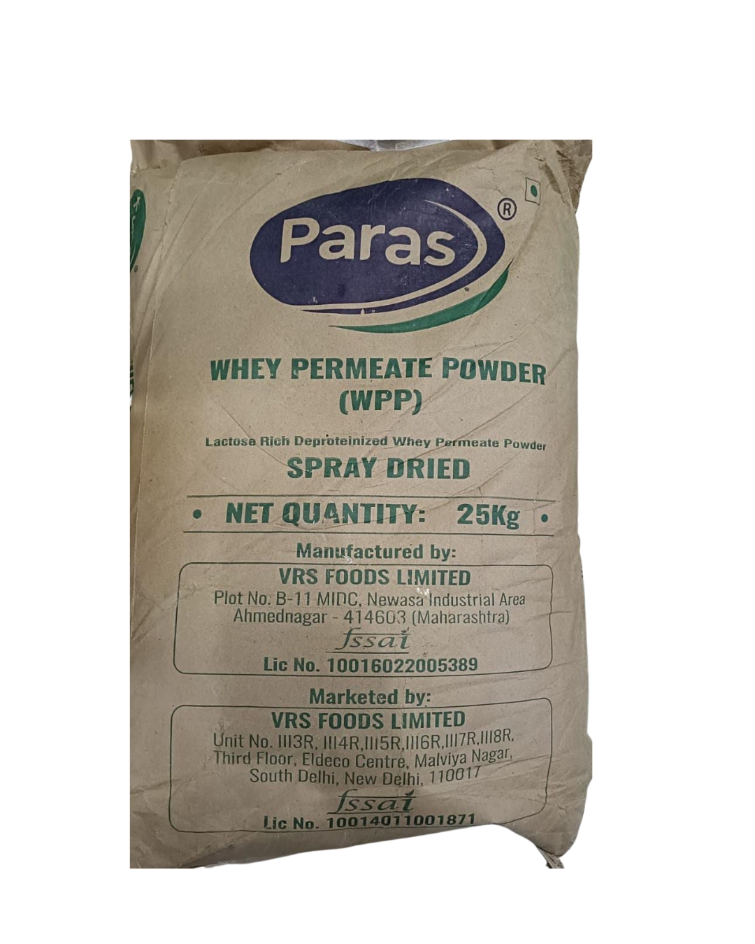 Paras Whey Permeate Powder Manufacturers in Delhi