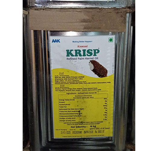 Krisp Palm kernel Refined Oil Manufacturer in Ahmedabad